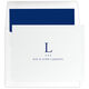 Initial Indicator Folded Note Cards - Letterpress Image 3 of 4